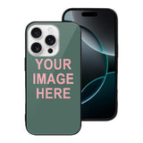 Custom Blue Green Light Pink Phone Case