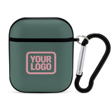Custom Blue Green Light Pink AirPods Case