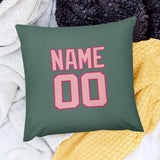 Custom Blue Green Light Pink Pillowcase