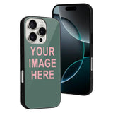 Custom Blue Green Light Pink Phone Case