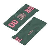 Custom Blue Green Light Pink Sports headband