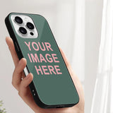 Custom Blue Green Light Pink Phone Case