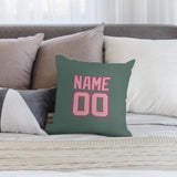 Custom Blue Green Light Pink Pillowcase