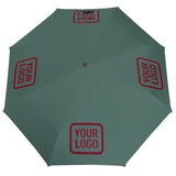 Custom Blue Green Crimson Red Automatic Umbrella