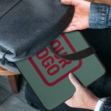 Custom Blue Green Crimson Red Laptop Bag