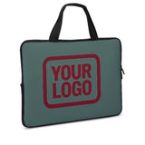 Custom Blue Green Crimson Red Laptop Bag