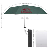 Custom Blue Green Crimson Red Automatic Umbrella