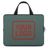 Custom Blue Green Coral Red Laptop Bag