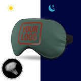 Custom Blue Green Coral Red Sleep Mask