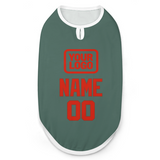 Custom Blue Green Orange Red Pet Vest