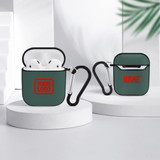 Custom Blue Green Orange Red AirPods Case