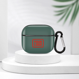 Custom Blue Green Orange Red AirPods Case (3rd Generation)