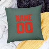 Custom Blue Green Orange Red Pillowcase