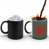Custom Blue Green Orange Red Magic Mug