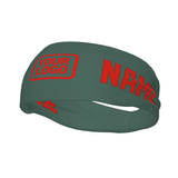 Custom Blue Green Orange Red Sports headband
