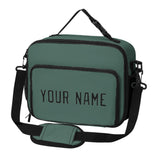 Custom Blue Green Black Lunch Bag