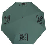 Custom Blue Green Black Automatic Umbrella