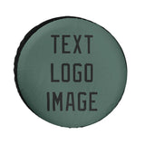 Custom Blue Green Black Truck Tires