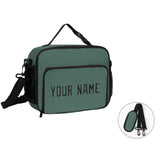 Custom Blue Green Black Lunch Bag