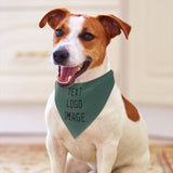 Custom Blue Green Black Pet Scarf