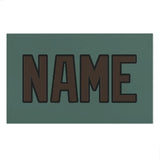 Custom Blue Green Brown Beach Towel