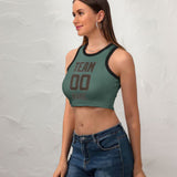 Custom Blue Green Brown Sleeveless Tank Top