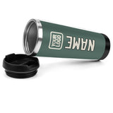 Custom Blue Green Cream Stainless Steel Water Cup