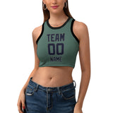 Custom Blue Green Navy Sleeveless Tank Top