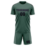 Custom Blue Green Navy Soccer Jersey
