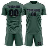 Custom Blue Green Navy Soccer Jersey