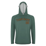Custom Blue Green Khaki UV-Hoodie