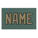 Custom Blue Green Light Khaki Beach Towel