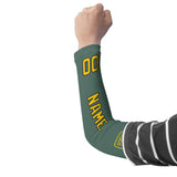 Custom Blue Green Gold Arm Sleeve