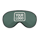 Custom Blue Green White Sleep Mask