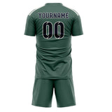 Custom Blue Green Navy Soccer Jersey