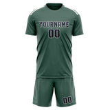 Custom Blue Green Navy Soccer Jersey