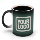Custom Blue Green White Magic Mug