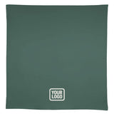 Custom Blue Green White Square Table Cloth