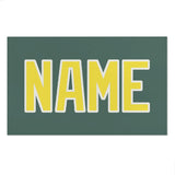 Custom Blue Green Light Yellow Beach Towel