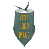 Custom Blue Green Yellow Pet Scarf