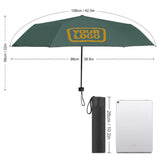 Custom Blue Green Yellow Automatic Umbrella