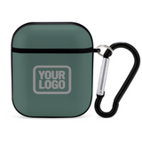 Custom Blue Green Gray AirPods Case