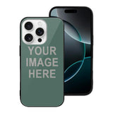 Custom Blue Green Gray Phone Case