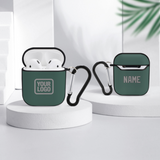 Custom Blue Green Gray AirPods Case