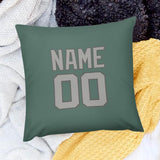Custom Blue Green Gray Pillowcase