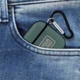 Custom Blue Green Gray AirPods Case
