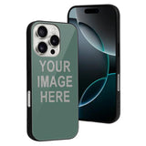 Custom Blue Green Gray Phone Case