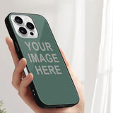 Custom Blue Green Gray Phone Case