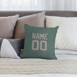 Custom Blue Green Gray Pillowcase