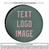 Custom Blue Green Light Pink Truck Tires